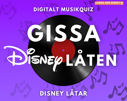 GISSA DISNEY LÅTEN - DISNEY LÅTAR