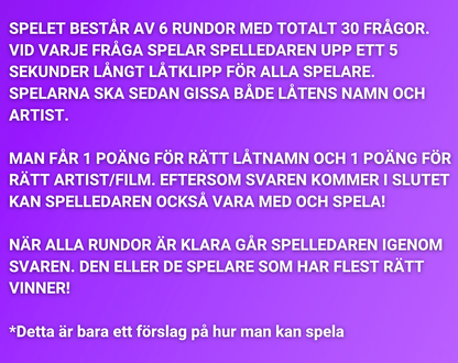 GISSA DISNEY LÅTEN - DISNEY LÅTAR