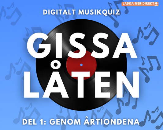 GISSA LÅTEN (Del 1) - GENOM ÅRTIONDENA